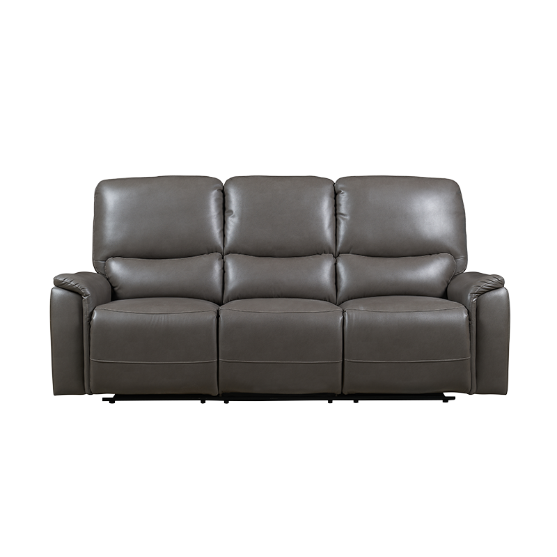 Bộ ghế sofa có thể ngả điện giả da thiết kế mô-đun