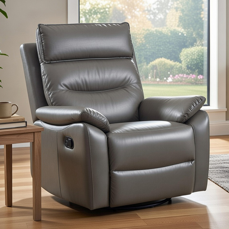 Ghế sofa có thể ngả lười xoay 360 độ bằng tay cho phòng khách, phòng ngủ