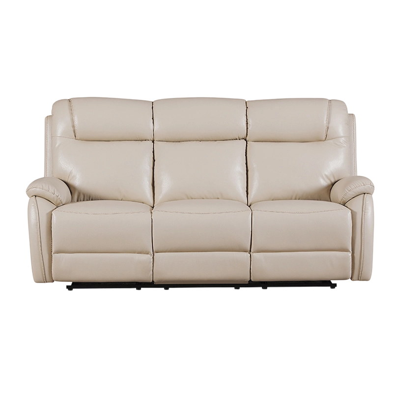 Bộ ghế sofa tựa bằng tay 3 mảnh bằng da