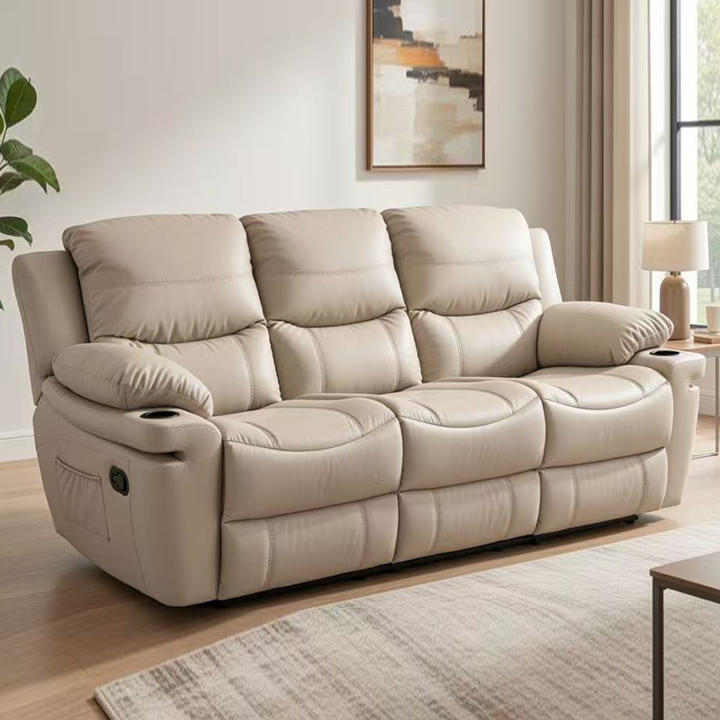 Sofa Ngả 3 Chỗ Da 85.4