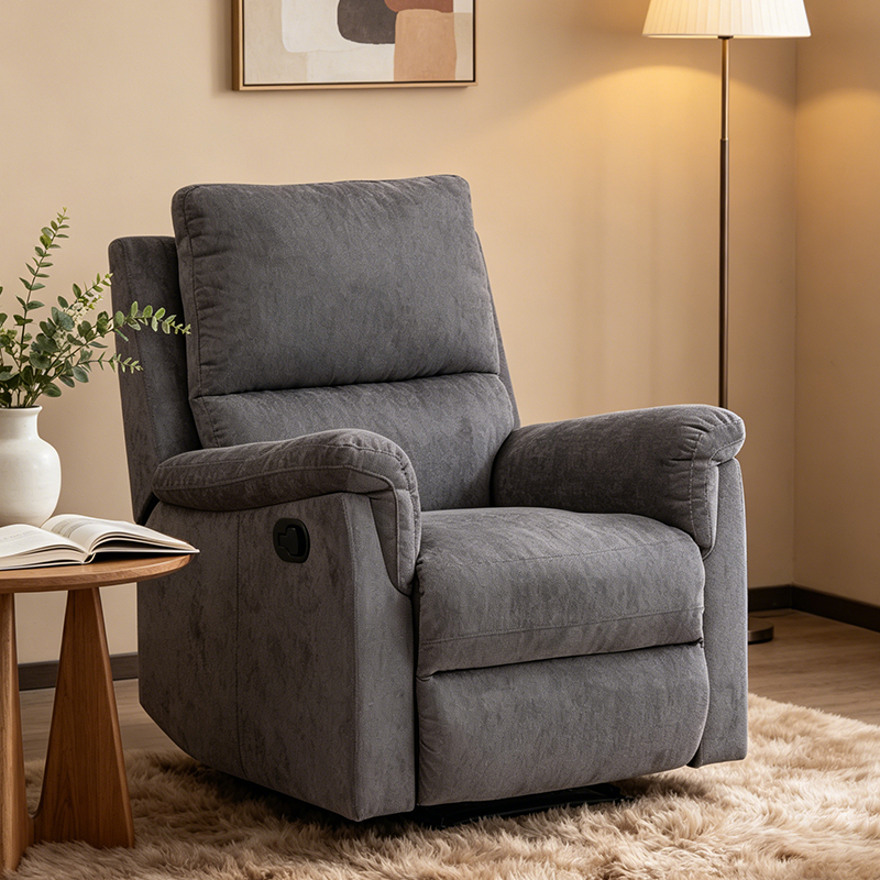 Ghế sofa đơn có thể ngả bằng tay cổ điển và truyền thống